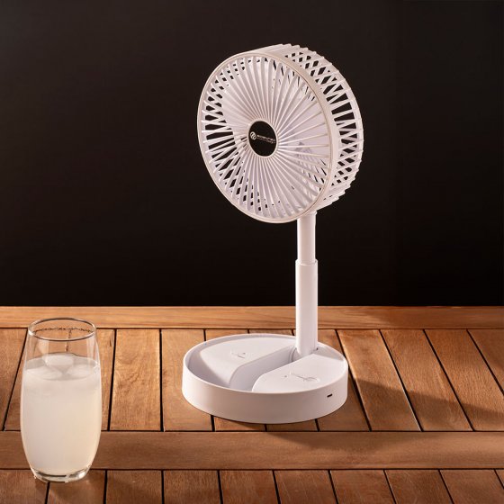 Votre cadeau : un ventilateur télescopique 