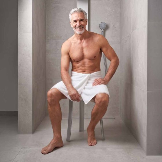 Tabouret de salle de bain 