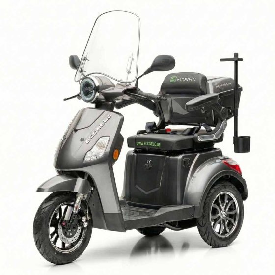 E-Mobil Denia, 3 roues, batterie au lithium Gris