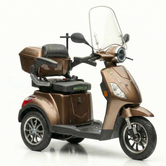 E-Mobil Denia, 3 roues, batterie au lithium Marron
