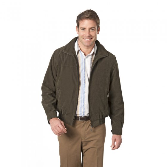 Blouson en Micro Moss