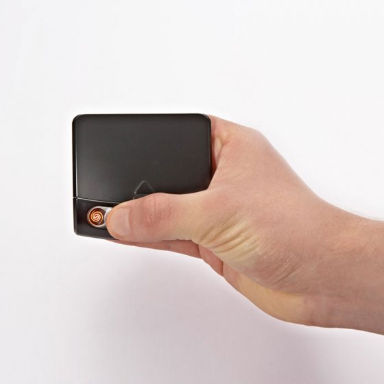 Briquet USB avec cendrier 