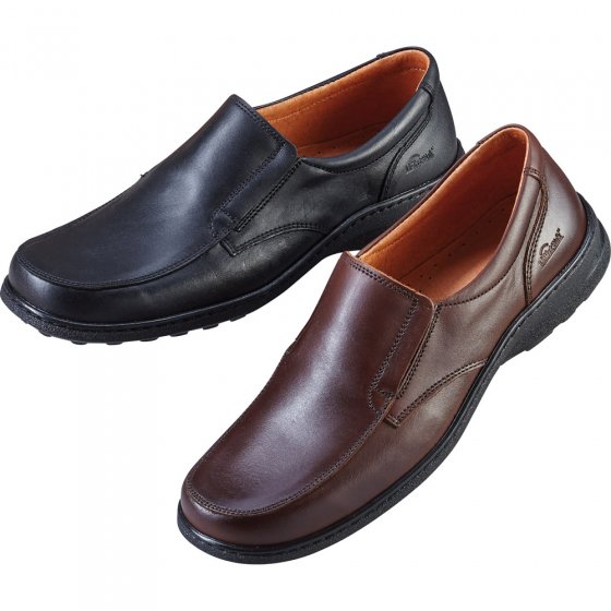 Mocassins confort stretch,noir 43 | Noir