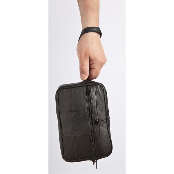 Sacoche homme en cuir nappa 
