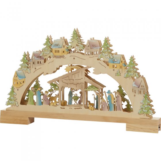 Arceau lumineux LED "crèche" 