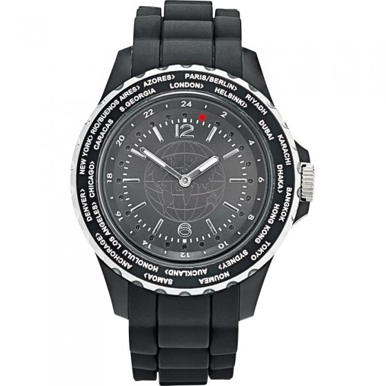 Montre homme « heure mondiale » 