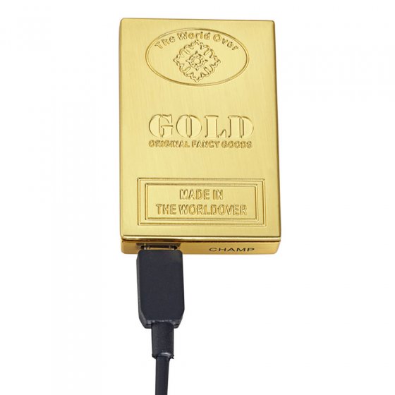 Briquet USB à spirale incandescente “Gold” 