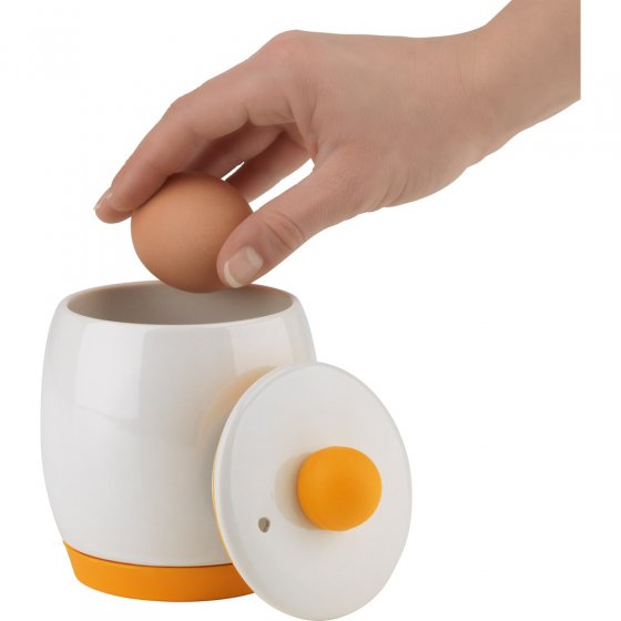 Cuiseur à œufs en céramique pour micro-ondes 