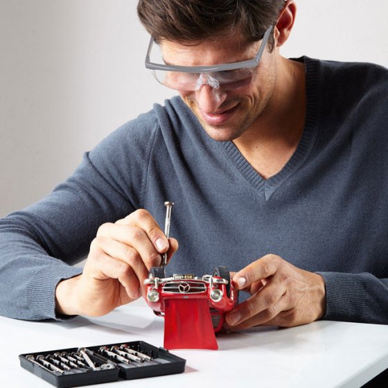 Lunettes grossissantes