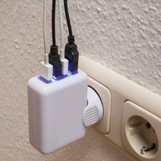 Chargeur de voyage USB 4 ports