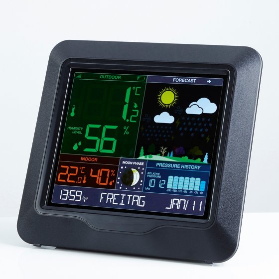 Station météo radio-pilotée "4 saisons"