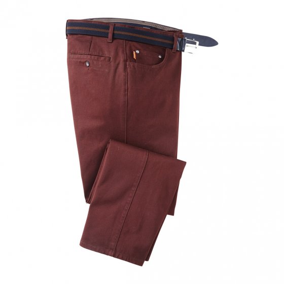 Pantalon 5 poches  "Nano Therm" 27 | Bordeaux