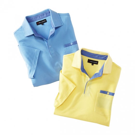 Polos sportifs en lot de 2