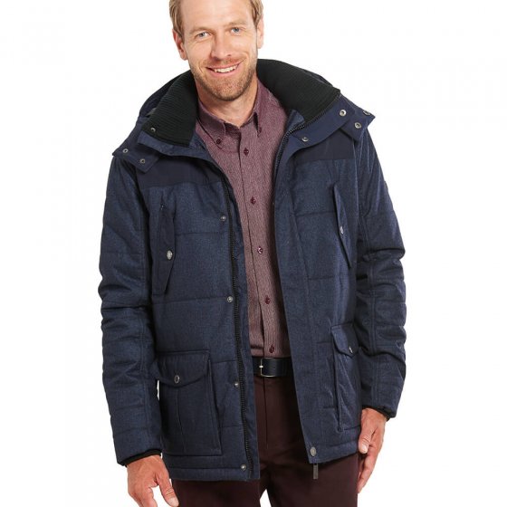 Parka aspect laine