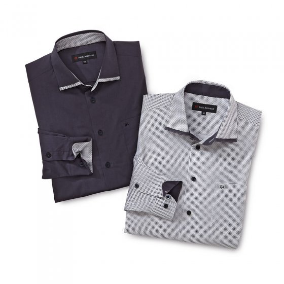 Chemise stretch imprimée