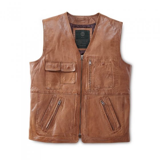 Gilet multipoches,Marron clair 60 | Marronclair