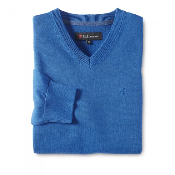 Pull moderne encolure en V