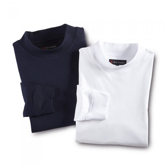 T-shirt col droit Par lot de 3 paires L | Marine#Grisargenté#Blanc