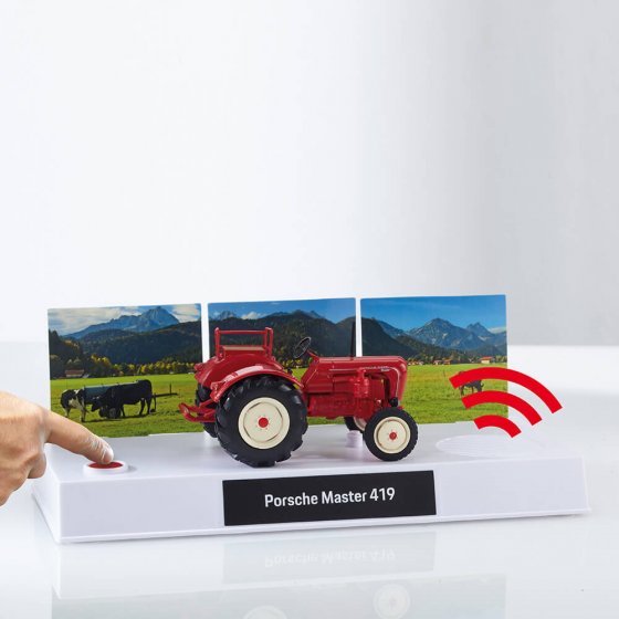 Calendrier de l'Avent tracteur ancien 