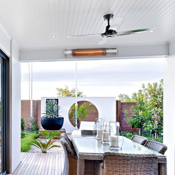 Radiateur rayonnant de terrasse
