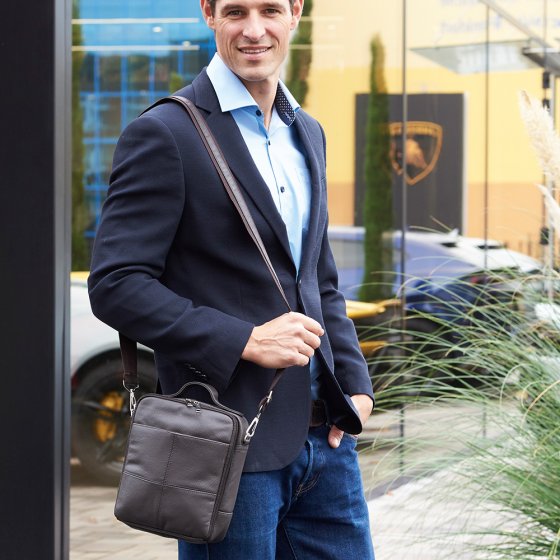 Sac organisateur en cuir