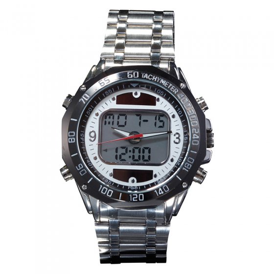 Chronographe multifonctions à cellules solaires