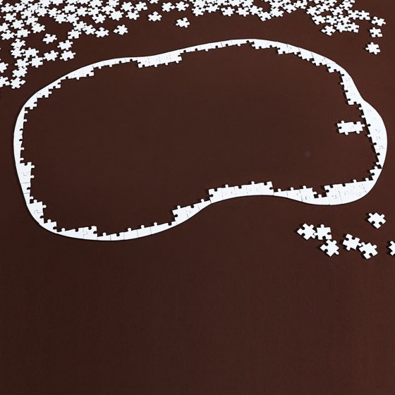 Puzzle flaque de lait