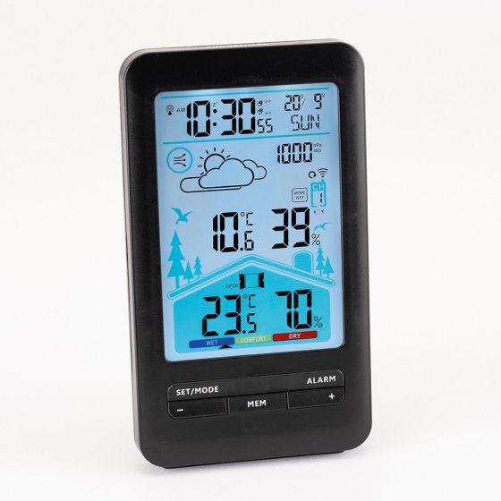 Station météo avec recommandation d'aération