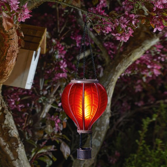 Lanterne solaire montgolfière