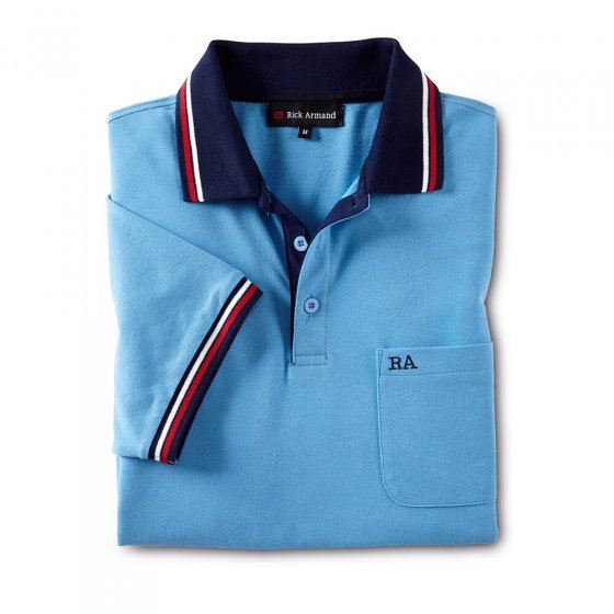 Polo maille piquée