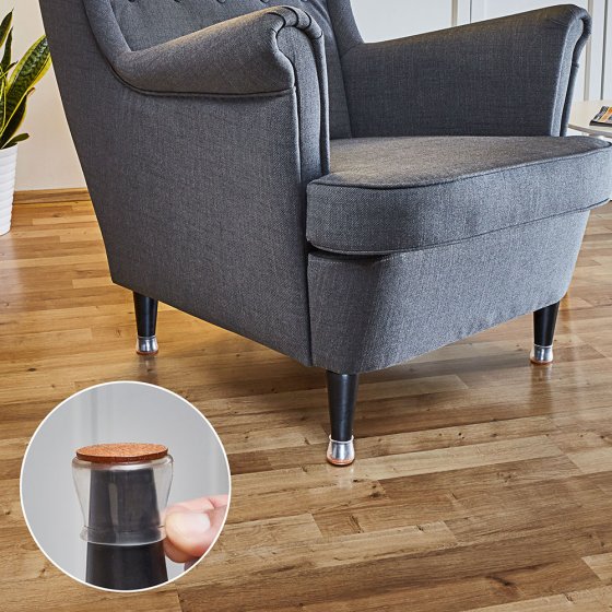 Embouts flexibles pour meubles Lot de 8  8 pièces