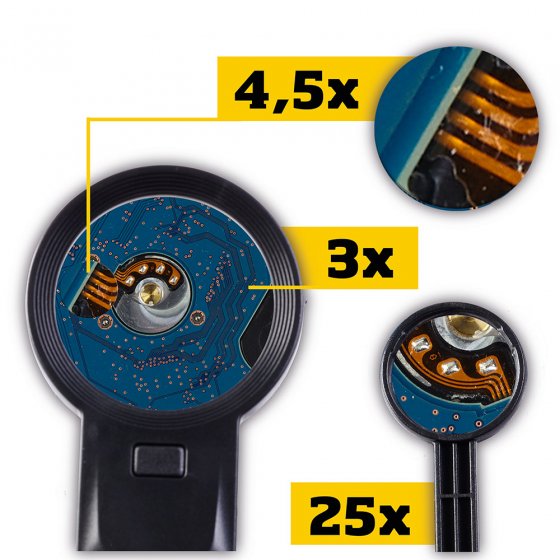 Lampe loupe de précision 