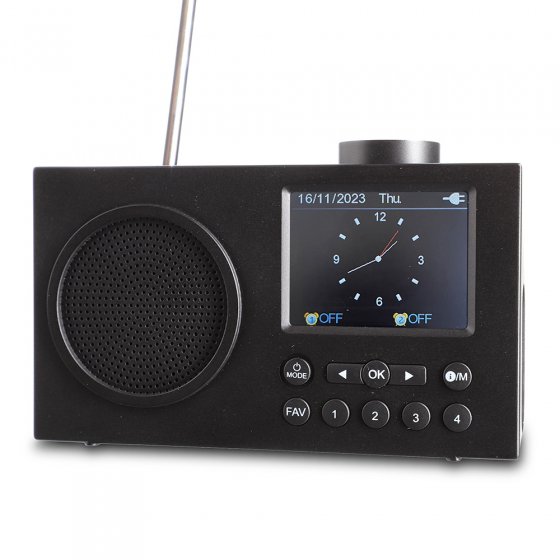 Radio DAB+ compacte avec écran couleur 