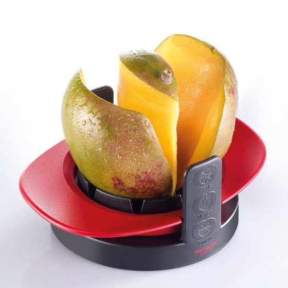 Coupe-pomme, tomate et mangue 