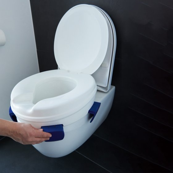 Abattant de toilettes  "Clipper"  avec couvercle 