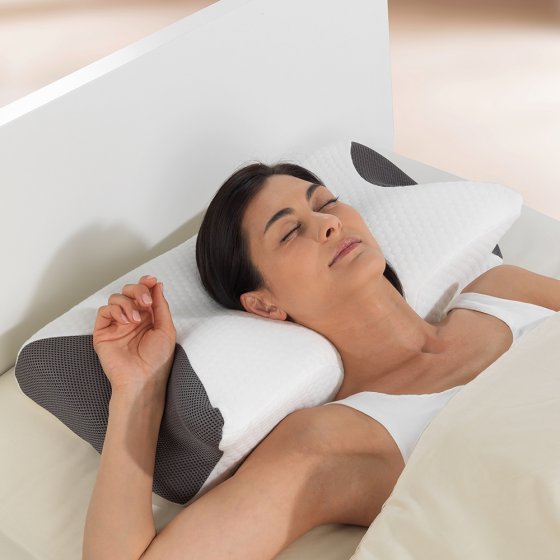 Oreiller cervical pour dormeur latéral