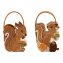 Sac écureuil avec friandises lot de 2 - 3