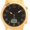 Montre-bracelet radio en or - 3