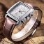Montre rétro pour homme avec bracelet en cuir - 3