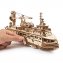 Maquette de navire de recherche en bois - 3