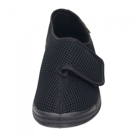 Chaussons femme à patte auto-agrippante 39 | Noir
