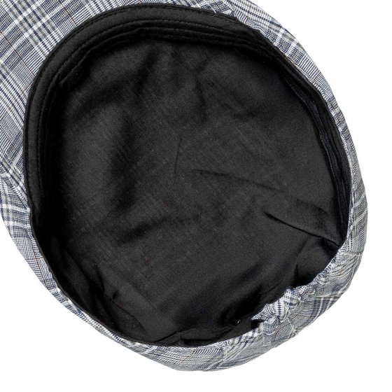 Casquette en coton et lin mélangés 