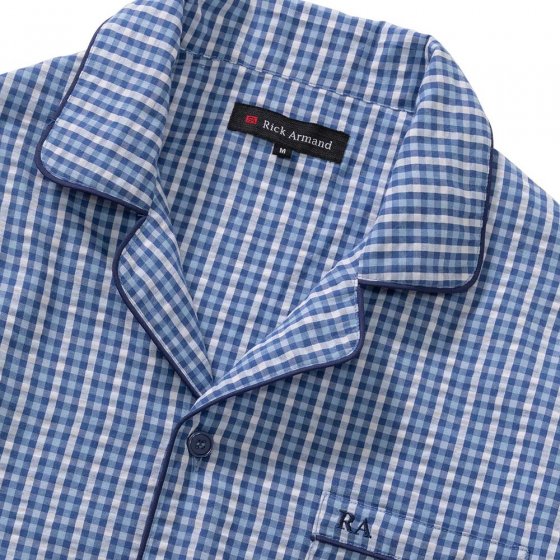 Pyjama léger en seersucker  