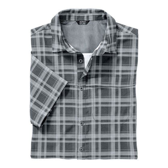 Chemise fonctionnelle à carreaux 