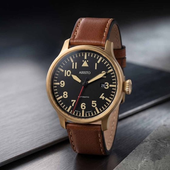 Montre de pilote Aristo automatique 