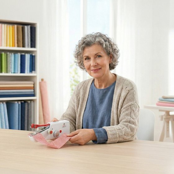 Machine à coudre manuelle 