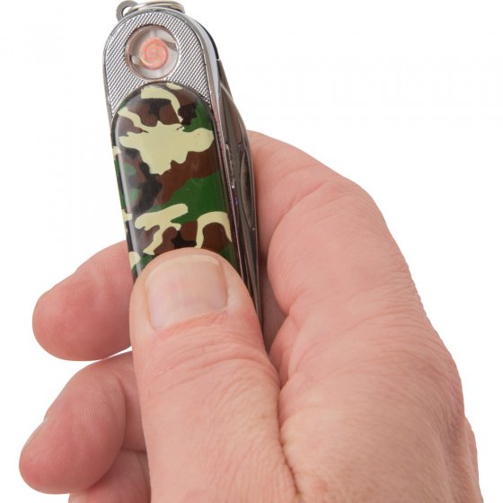 Briquet  "Camou"  USB à résistance chauffante 