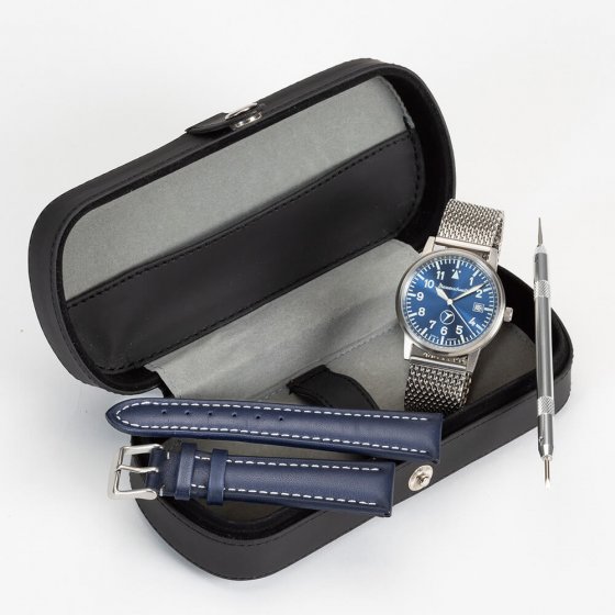 Montre homme  "Blue Messerschmitt" 
