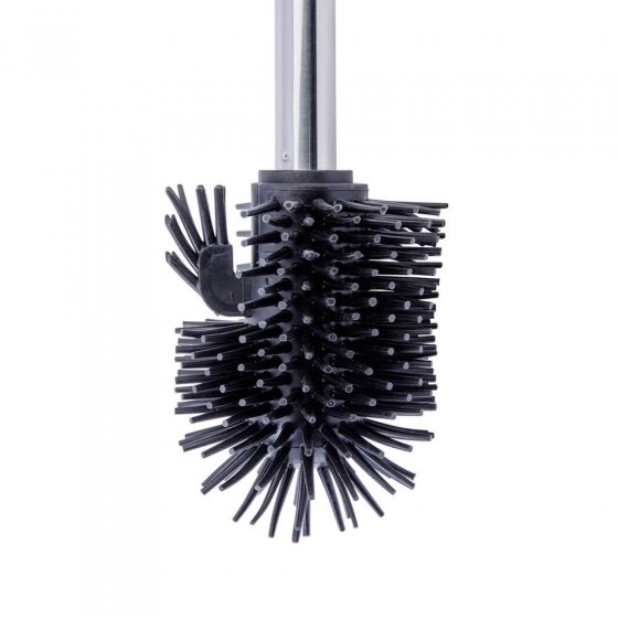 Brosse WC hygiénique avec support en inox 