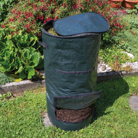 Sac de compostage rapide avec trappe de prélèvement